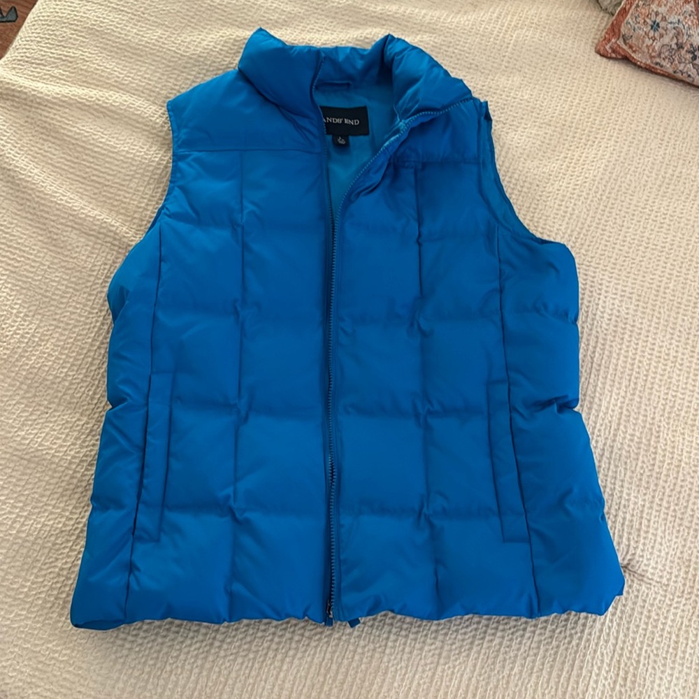 NWT blue vest